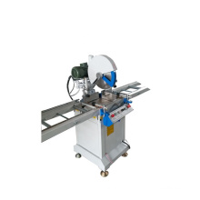 Single Head Mitre Saw Cutting PVC/UPVC With Profile Table